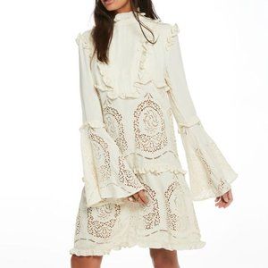 Scotch & Soda broderie anglaise dress - XS